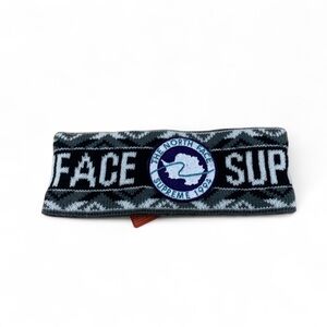 The North Face x Supreme Black & Gray Logo Knit Headband